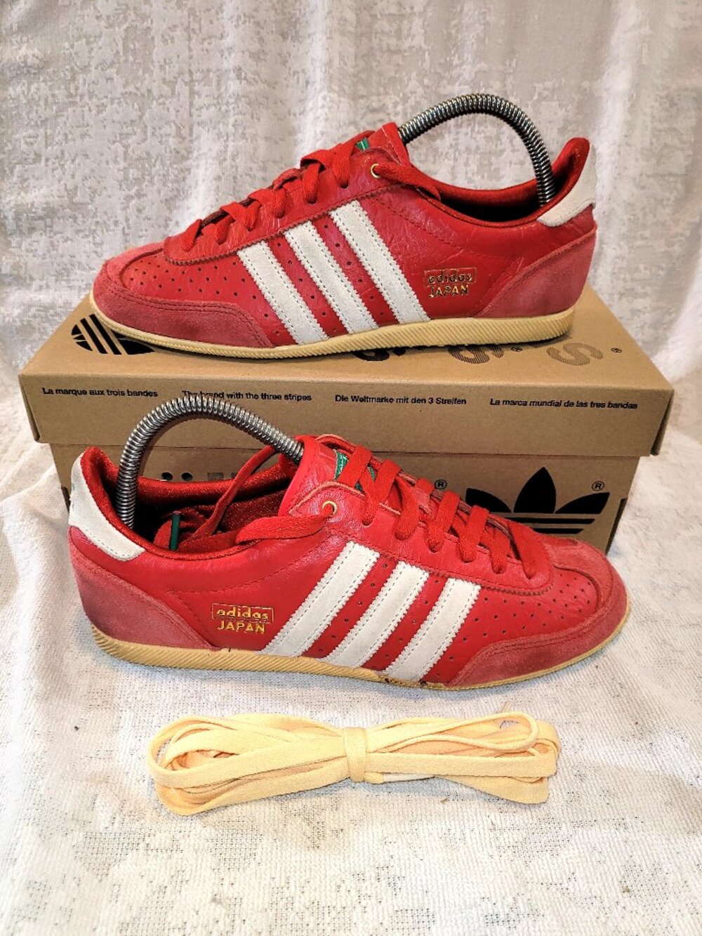 Adidas Japan W Better Scarlet Off White Red IG4507 Brand New Women's Size 8.5